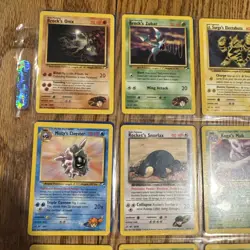 Pokemon TCG 15 RARE Card Lot - Gym Heroes Set 2000 - Image 2