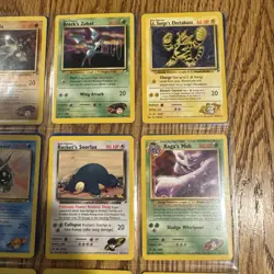 Pokemon TCG 15 RARE Card Lot - Gym Heroes Set 2000 - Image 3