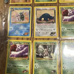 Pokemon TCG 15 RARE Card Lot - Gym Heroes Set 2000 - Image 4