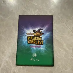 PIKACHU - Back To The Future 2: Marty McFly - Holo- Pikachu Cosplay Pokemon Card - Image 2