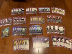 Union Arena Kagurabachi Kyora & Genichi deck playset C/UC/R cards and 1 SR Kyora - Image 1