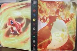 Card Binder for Pokemon Cards Holder Fits 400 Cards w/ 50 Removable Sleeves TCG - Image 3