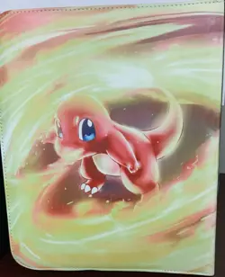Card Binder for Pokemon Cards Holder Fits 400 Cards w/ 50 Removable Sleeves TCG - Image 4