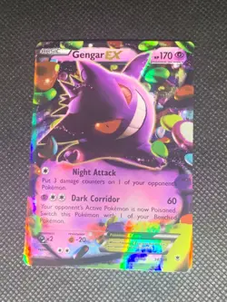 Gengar EX 34/119 - Phantom Forces Pokemon Card - LP - Image 1