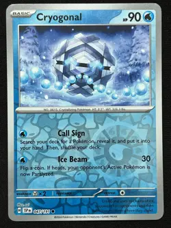 Cryogonal 047/191 Pokemon Surging Sparks Reverse Holo - Image 1