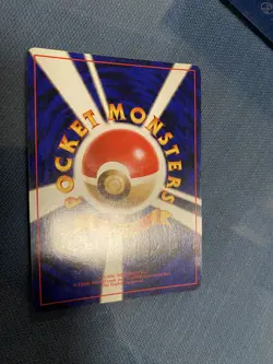Slowking Pokemon Card Japanese No.199 Neo Genesis Vintage Holo 2000 Misprint - Image 3