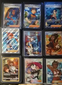 Nintendo Pokemon TCG 24-Card Lot Foil Full Art Trainer Gallery/Hidden Fates - Image 1