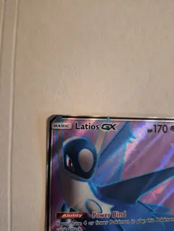 Pokemon Latios GX TCG Unified Minds Holo Card 223/236 Full Art Ultra Rare - Image 5