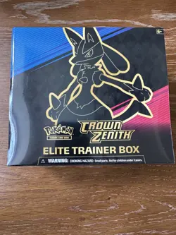 BRAND NEW - Pokemon Cards - Crown Zenith Elite Trainer Box - Image 1