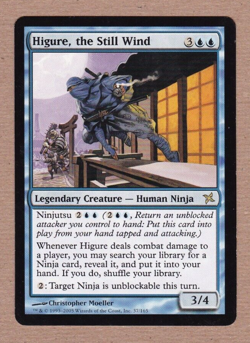 MTG - Higure, the Still Wind - Betrayers - Rare EX/NM - BOK Single Card - Image 1