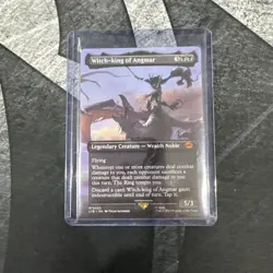 Witch-king of Angmar (Borderless) #423 (NM) Lord of the Rings LTR Magic MTG - Image 3