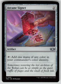 Arcane Signet Normal U Commander: Tarkir: Dragonstorm 105 NM - Image 1