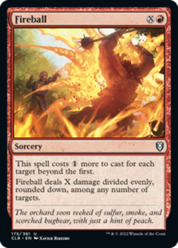 Fireball NM, English MTG Commander Legends: Battle for Baldur's Gate - Image 1