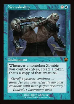 Necroduality - Retro Frame NM, English MTG Innistrad Remastered - Image 1