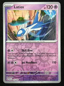Latios 077/191 Pokemon Surging Sparks Reverse Holo - Image 1