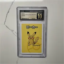 CGC Pristine 10 Graded 2019 Pokemon Playing Cards Old Maid 8-Card Lot - Image 2