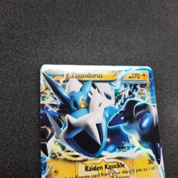 Pokemon TCG Thundurus EX Holo Black Star Promo English 2013 Lightly Played BW81 - Image 4