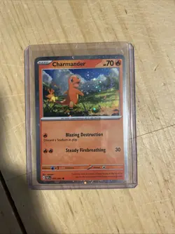 Charmeleon 005/165 Charmander 004/165 Cosmos Holo S&V MEW 151 NM+ - Image 3