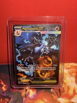 Mega Charizard X EX 125/094 Phantasmal Flames SIR - Image 1