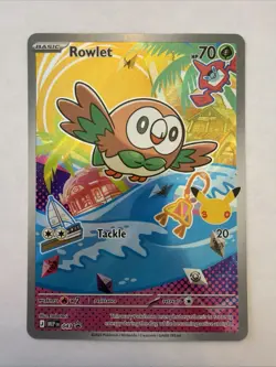 Rowlet 043 - 2026 First Partners Illustration Promo - Pokemon Card - Image 1