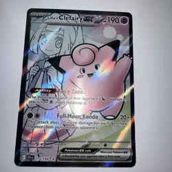 🔥Pokemon TCG Lillie's Clefairy EX Full Art 173/159 Journey Together👀Quick Ship - Image 1