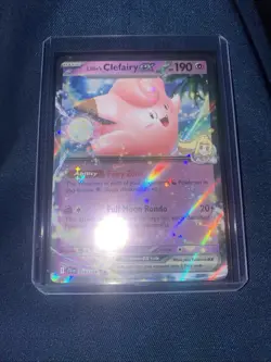Lillie's Clefairy Ex 056/159 Double Rare SV09 Journey Together Pokemon TCG - Image 1