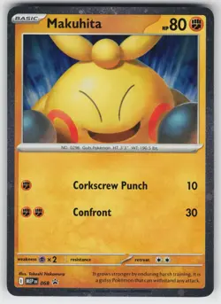 Makuhita 068 Holo P ME: Mega Evolution Promo NM Pokemon - Image 1