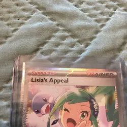 Pokemon TCG Lisias Appeal 246/191 Special Illustration Rare Surging Sparks NM - Image 2