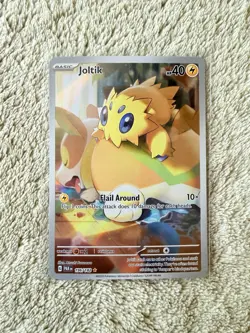 Paradox Rift Joltik 196/182 Illustration Rare Pokemon - Image 1