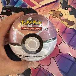 Pokemon TCG Love Ball Tin - Spring 2022 - 3 Booster Packs NEW FACTORY SEALED - Image 1