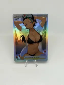 Pokemon Anime Waifu ACG DIY Trainer Art Card - Image 1