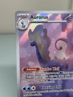 Pokemon TCG Perfect Order Aurorus 92/88 Full Art Illustration Rare English - Image 3