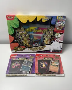 Pokemon TCG Ascended Heroes Premium Poster & Triple Blisters Bundle SEALED - Image 1