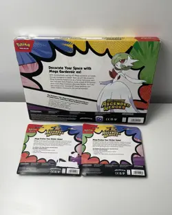Pokemon TCG Ascended Heroes Premium Poster & Triple Blisters Bundle SEALED - Image 3