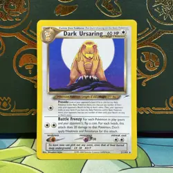 Dark Ursaring 21/105 Neo Destiny Non Holo Rare Pokemon Card LP - Image 1
