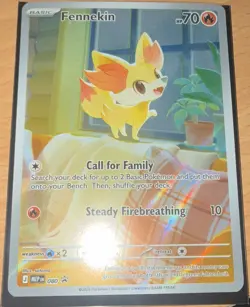 Nintendo Pokemon TCG Fennekin 080 SV: Scarlet & Violet—151 Holo English HP70 - Image 1
