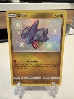 Pokemon-Gible-SV38/SV94-Hidden Fates Shiny Vault-Holo Shiny Rare-NM - Image 1