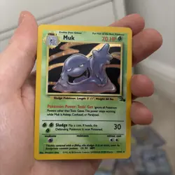 Pokemon TCG: Muk 13/62 Fossil WoTC Holo Rare - Image 3