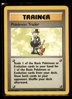 Pokemon Trader Base Set Moderately played - Image 1