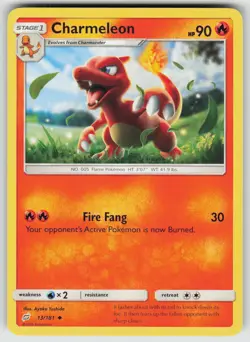 Charmeleon 13/181 Uncommon Team Up Pokemon Near Mint - Image 1
