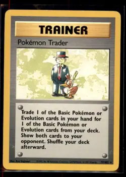 Pokemon Trader Base Set Moderately played - Image 1