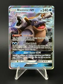 Blastoise GX 35/214 Holo GX Rare Unbroken Bonds Pokemon Near Mint - Image 1