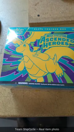 Factory Sealed POKEMON ASCENDED HEROES ETB POKEMON TCG ELITE TRAINER BOX G1N - Image 2