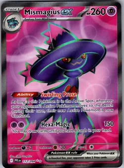 Mismagius ex 112/094 Ultra Rare Phantasmal Flames Pokemon Near Mint - Image 1