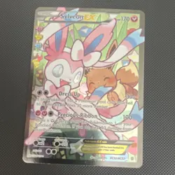 Sylveon EX RC32/RC32 Generations Radiant Collection Full Art Holo HP170 - Image 1