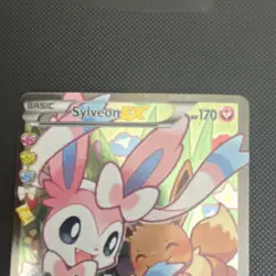 Sylveon EX RC32/RC32 Generations Radiant Collection Full Art Holo HP170 - Image 3