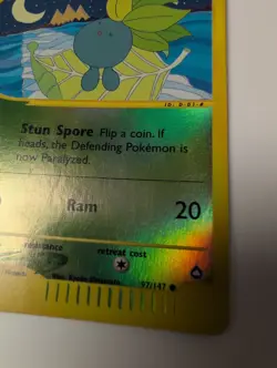 Oddish 97/147 Pokemon Aquapolis Reverse Holo - Image 2