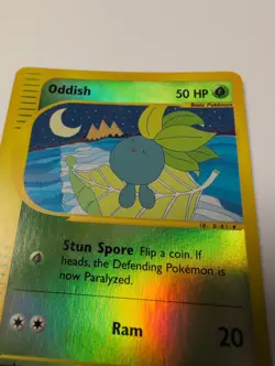 Oddish 97/147 Pokemon Aquapolis Reverse Holo - Image 4