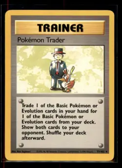 Pokemon Trader Base Set Moderately played - Image 1