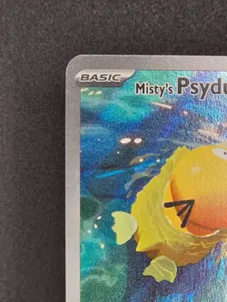 ✨ Pokemon Misty's Psyduck 193/182 IR Destined Rivals LP (Whitening on back) - Image 3